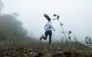 Why Do We Run Faster When Scared?